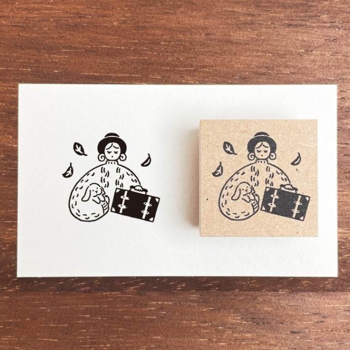 Stamp Marché Seasonal Illustration Stamp - November - Marle's Autumn Journey