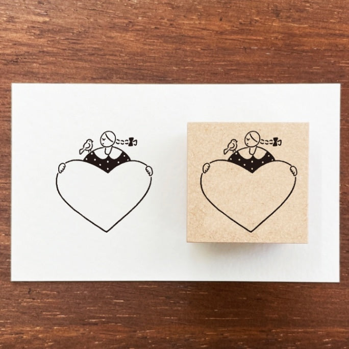 Stamp Marché Marle Frame Stamp S - Heart Frame