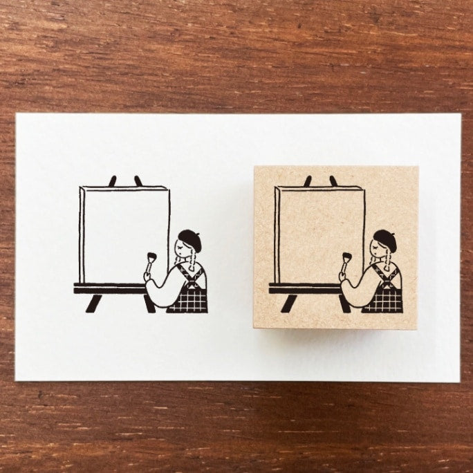 Stamp Marché Marle Frame Stamp S - Painter