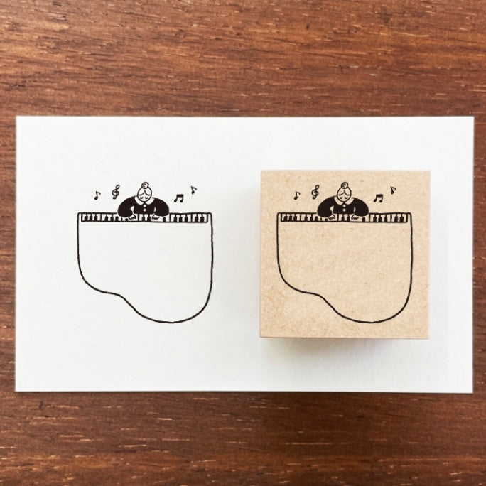 Stamp Marché Marle Frame Stamp S - Piano