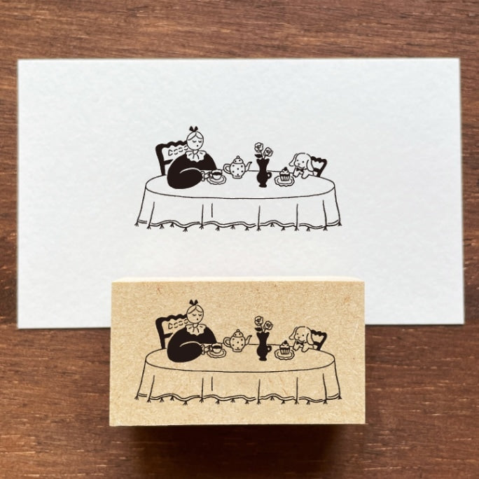 Stamp Marché Marle Stamp - Dollish Tea Time