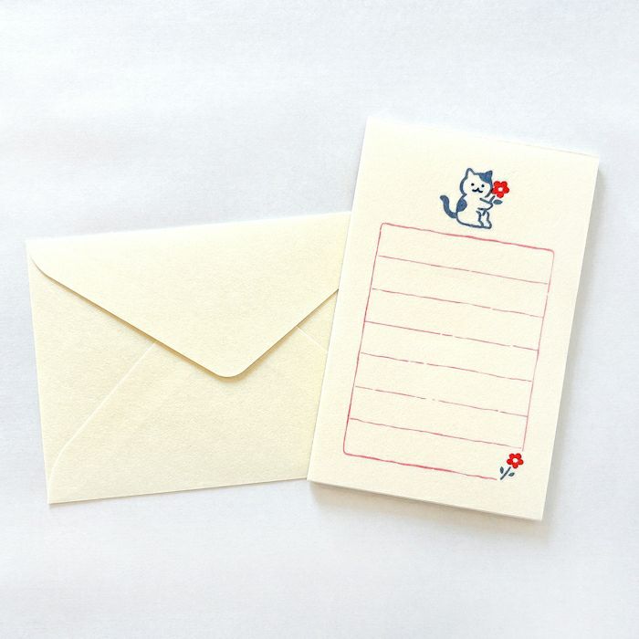 Furukawashiko Mini Letter Set - Please Send Me Flowers