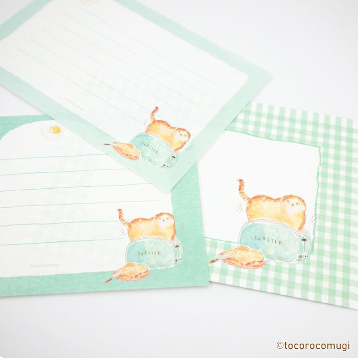 Furukawashiko Tocorocomugi Mini Letter Set - Morning