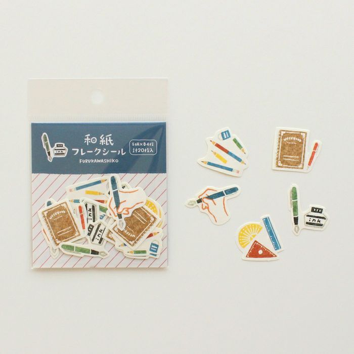 Furukawashiko Flake Stickers - Stationery