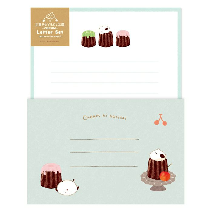 Furukawashiko Letter Set - Sweets Animal Workshop - Bird