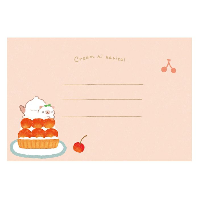 Furukawashiko Letter Set - Sweets Animal Workshop - Cat