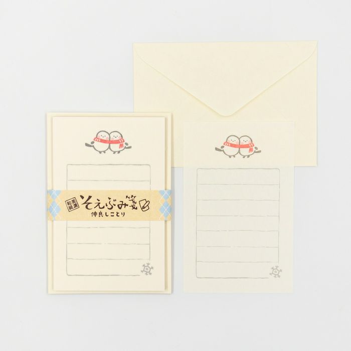 Furukawashiko Mini Letter Set - Good Bird Friends