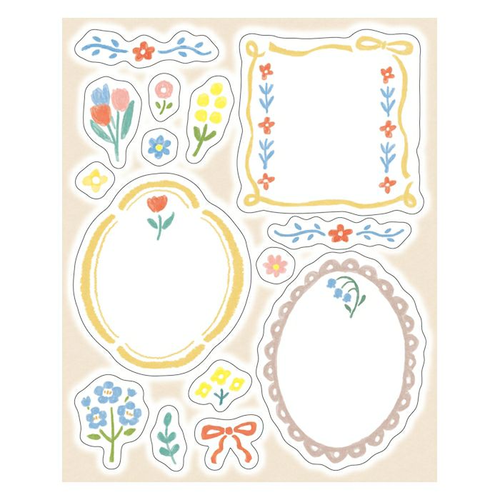 Furukawashiko Message Sticker Sheet - Brooch