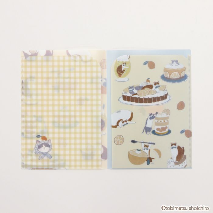 Furukawashiko A5 Clear File - Lemon Sweets