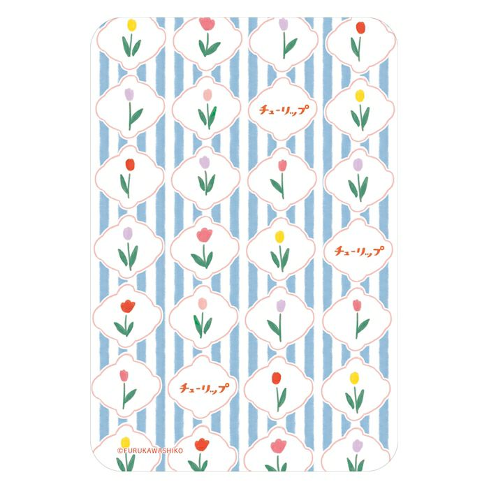 Furukawashiko Pocket Size Clear Bookmark (A6)