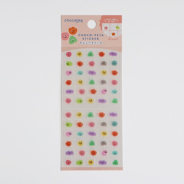 Furukawashiko Chocolog Choco-Peta Stickers - Feelings