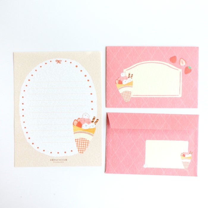 Furukawashiko Letter Set - Sweets Animal Workshop - Kotori
