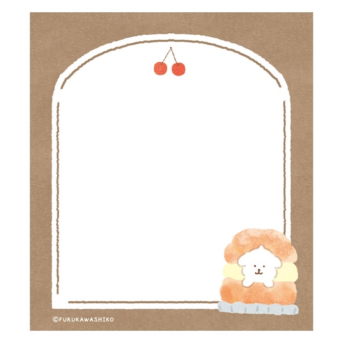 Furukawashiko Sweets Animal Workshop Memo Pads - Trapped Dog