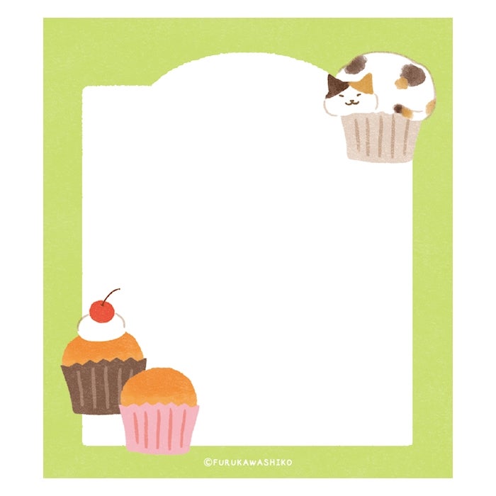 Furukawashiko Sweets Animal Workshop Memo Pads - Sukima Nyanko