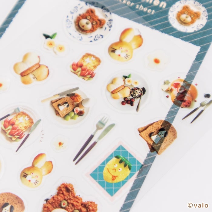 Furukawashiko Clear Sticker Sheet - Plate Time