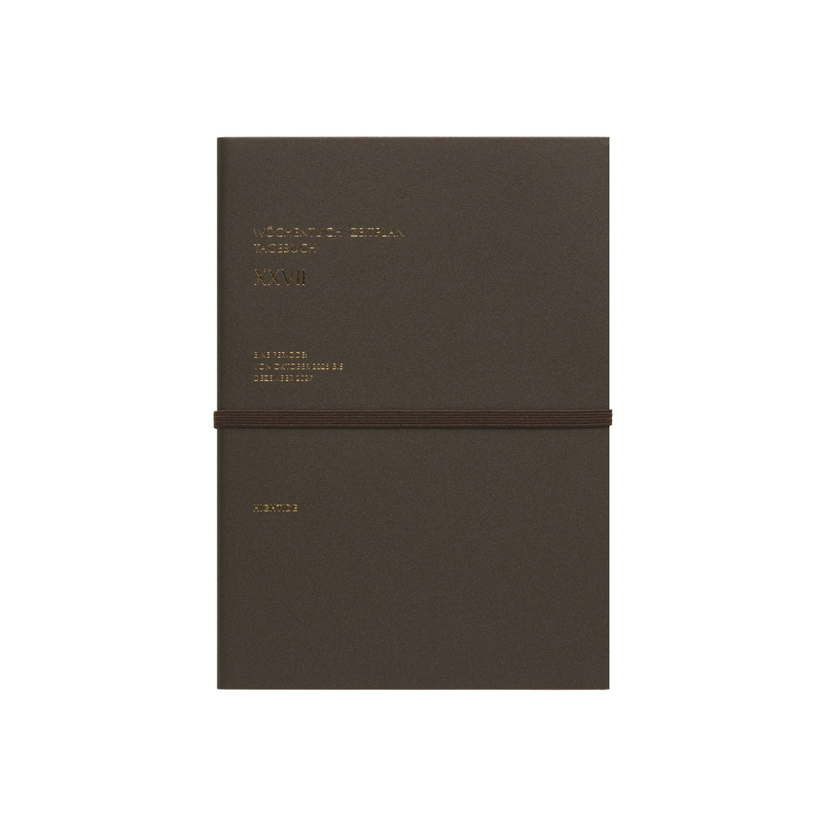 Hightide 2027 Weekly Diary Worter B6