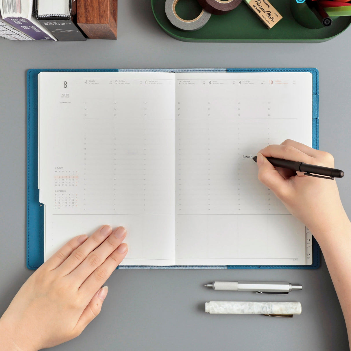 Hightide 2027 Weekly Diary Calm A5 Vertical