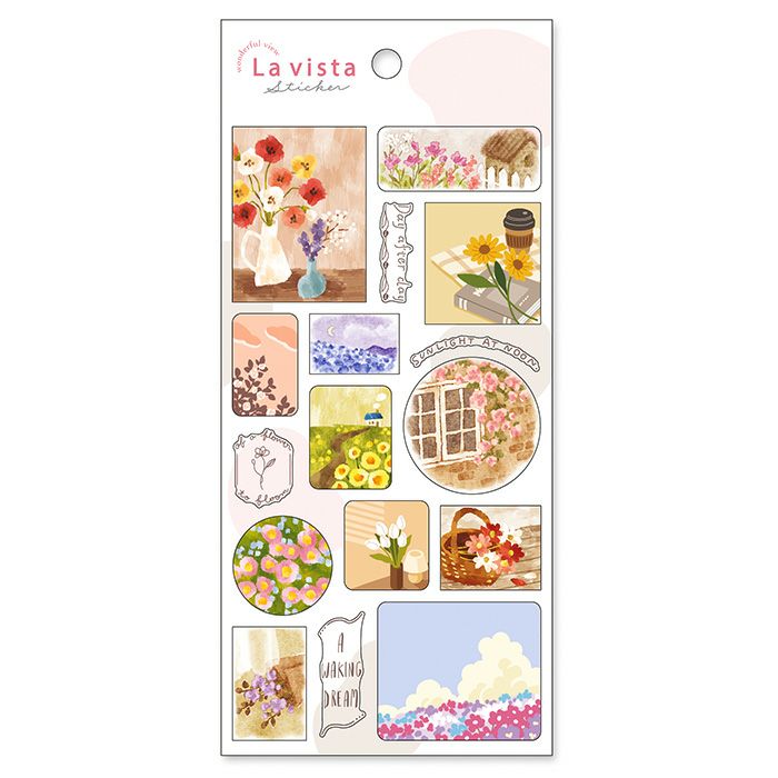 Mind Wave La Vista Stickers - Flower