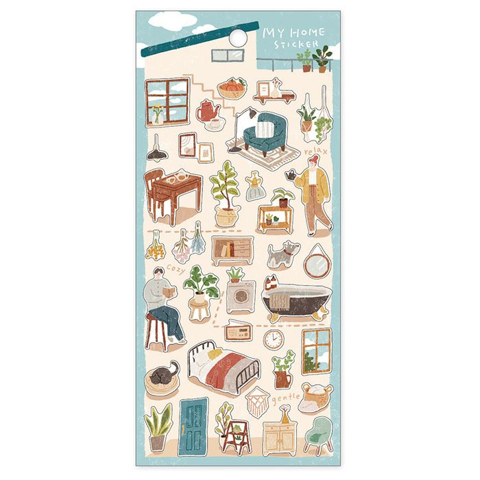 Mind Wave My Home Stickers - Watering Time