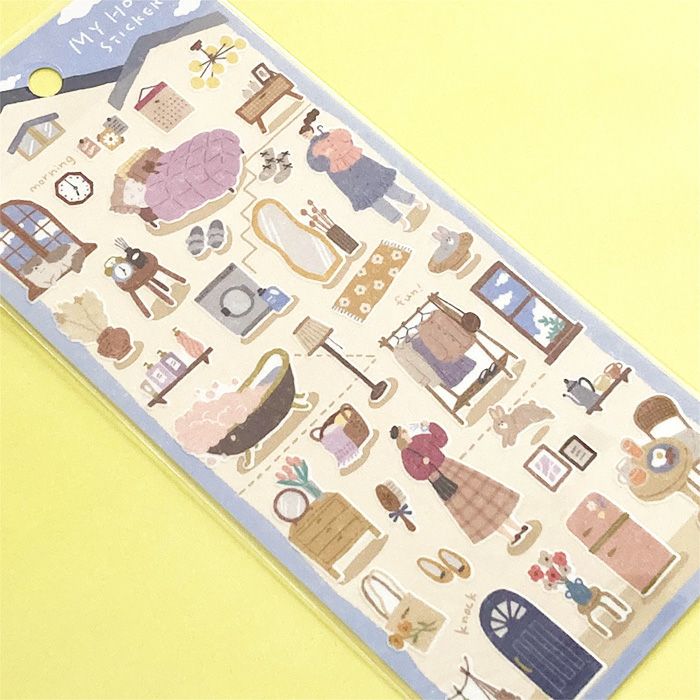 Mind Wave My Home Stickers - Dressing Time