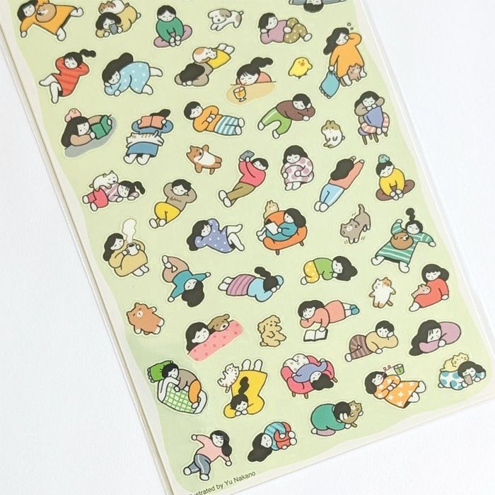 Mind Wave Stickers - Lazy Holiday