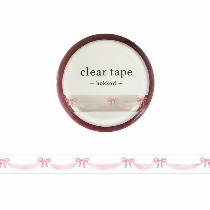 Mind Wave Hokkori Clear Masking Tape - Ribbon