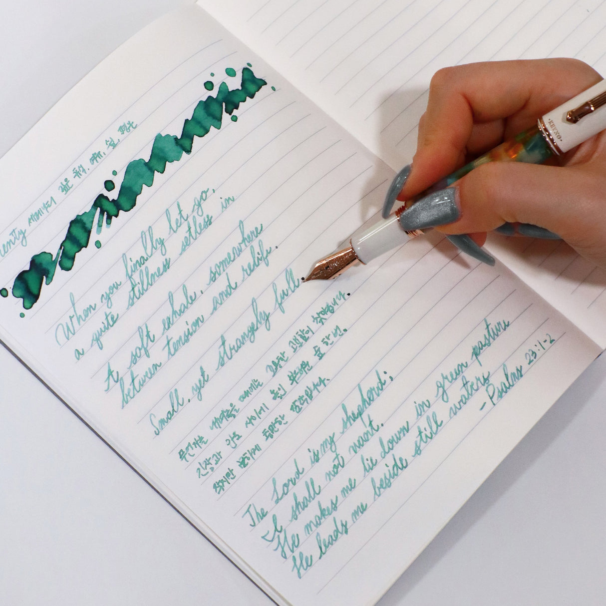 Dominant Industry Keyno Fountain Pen - No.001 Serenity