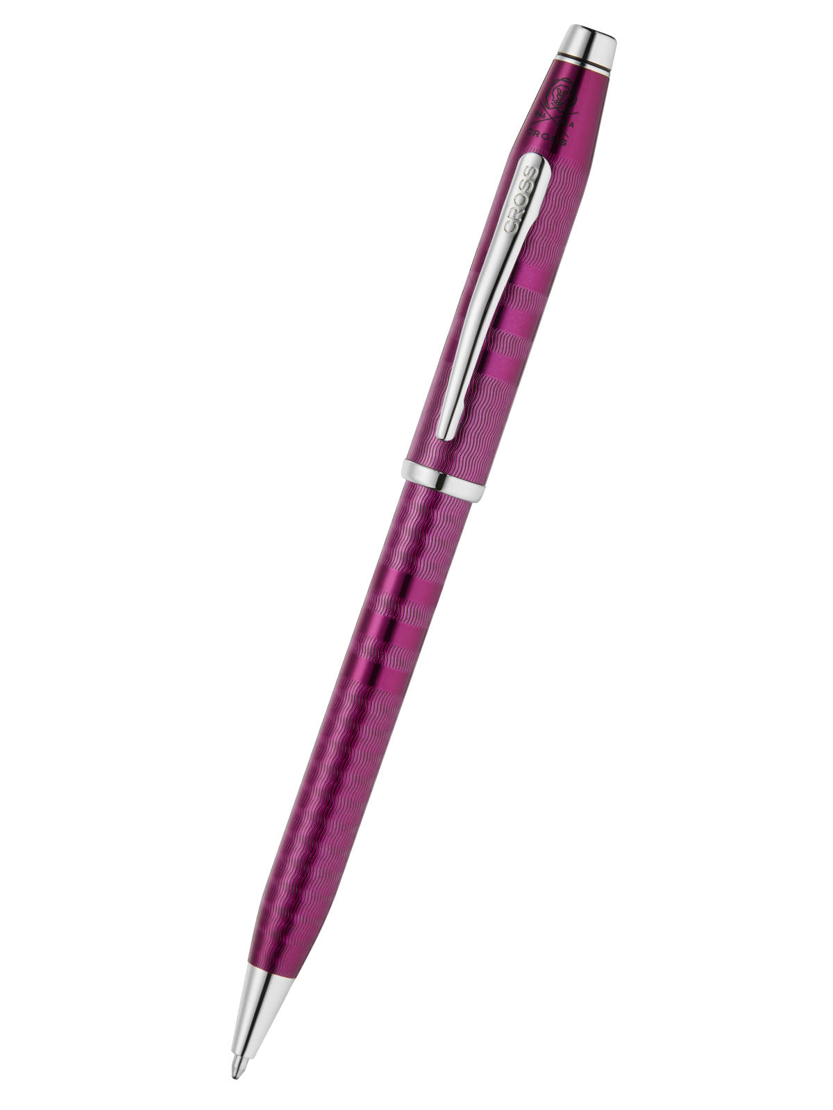 Century II Midnight Plum Ballpoint Pen - top view