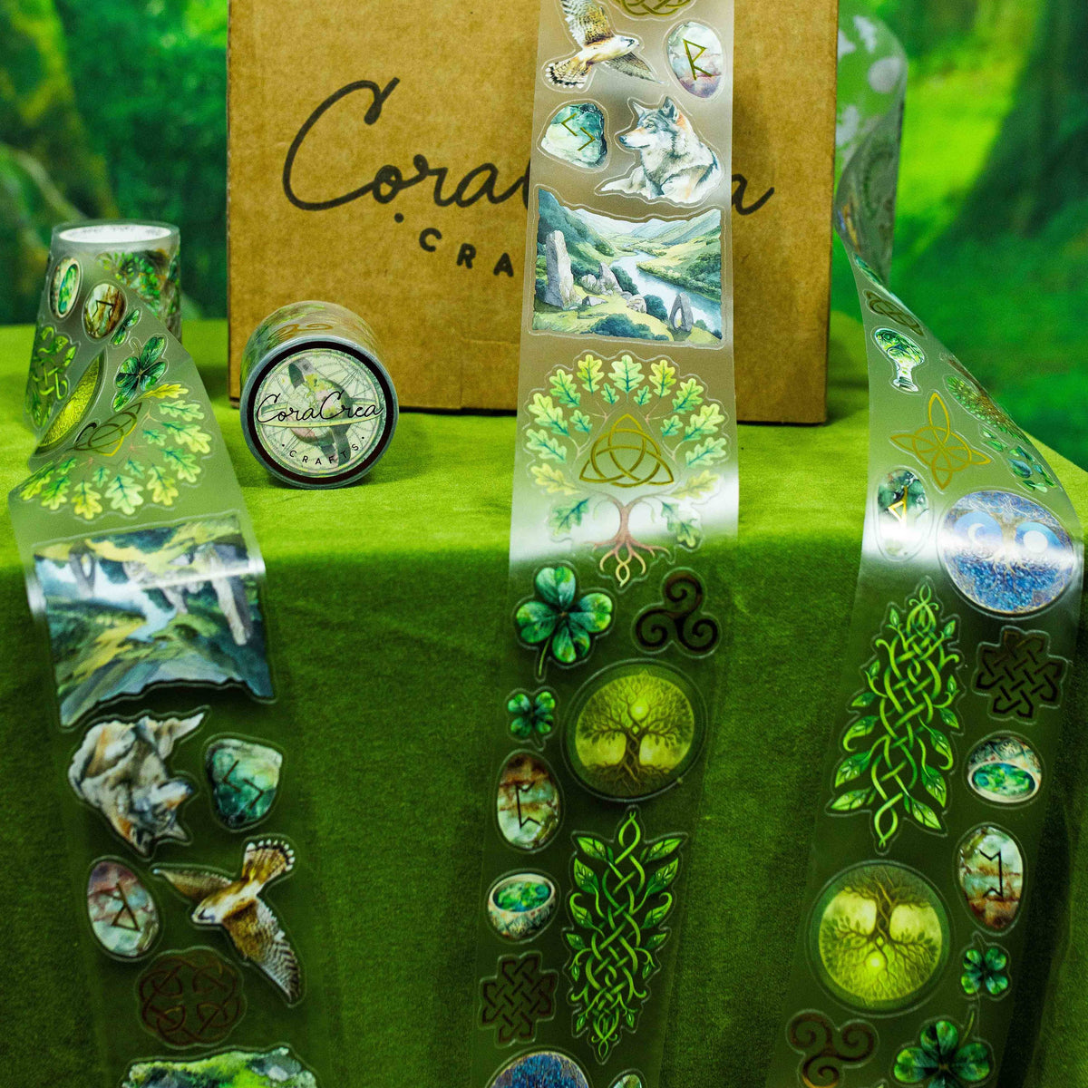 CoraCreaCrafts Celtic Transparent Tape