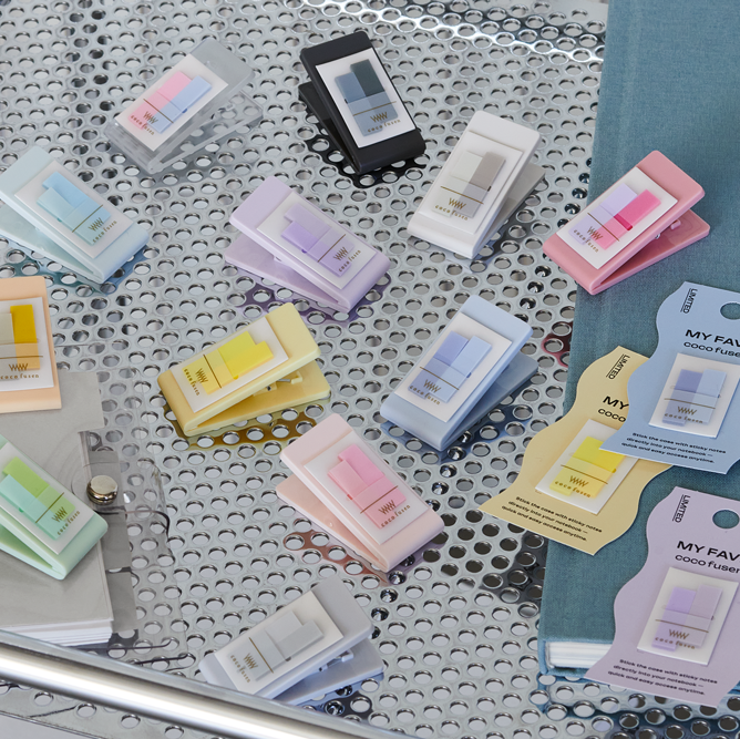 Kanmido My Fave - Mini Clip and Coco Fusen Sticky Notes