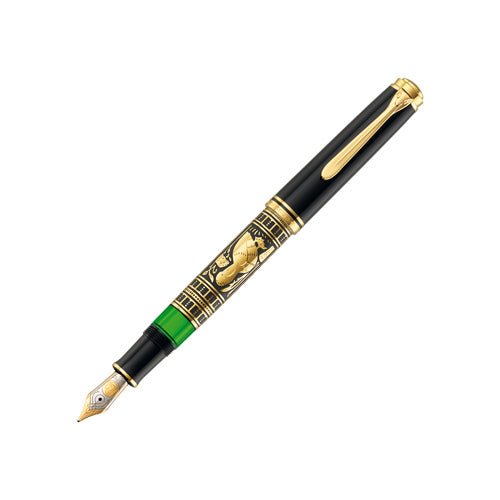 Pelikan Toledo M900 Fountain Pen - Black w/Gold (Special Edition)