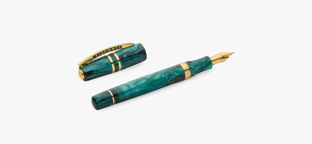 Visconti Homo Sapiens Fountain Pen - Dark Emerald (Limited Edition)