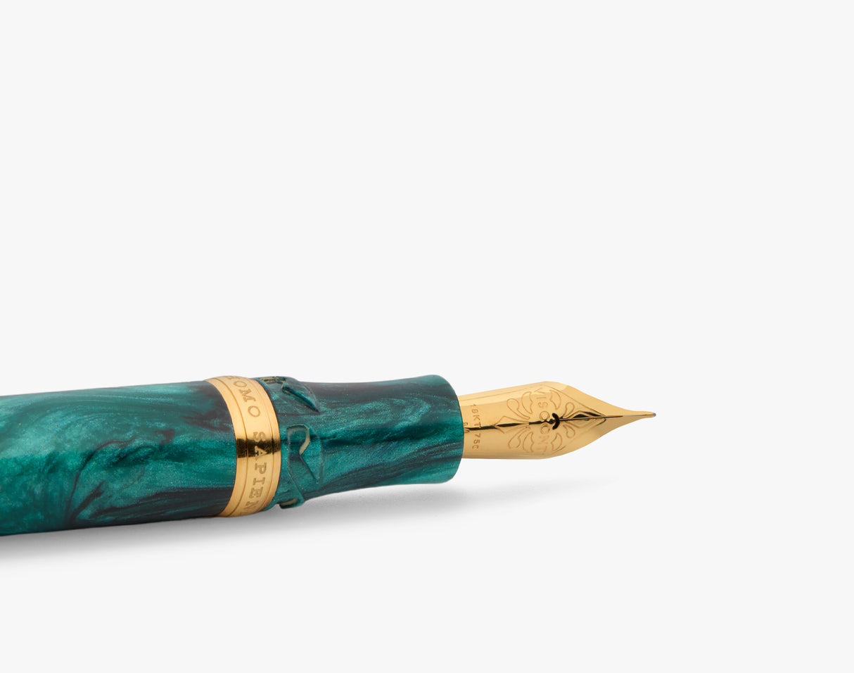 Visconti Homo Sapiens Fountain Pen - Dark Emerald (Limited Edition)