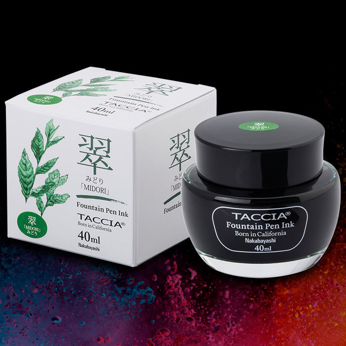 Taccia Sunao-Iro 40ml Bottled Ink - Midori