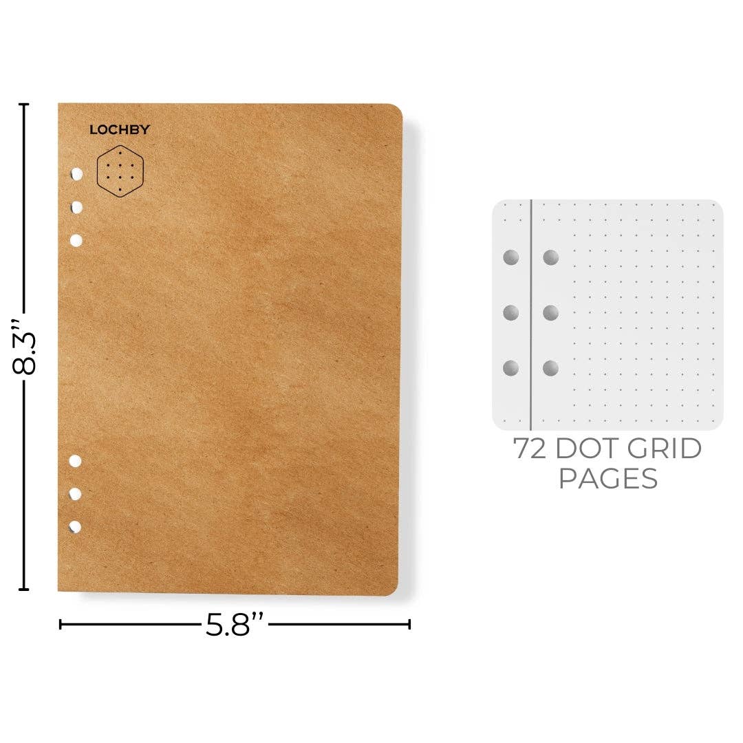 Lochby A5 Binder Refill (1-Pack)