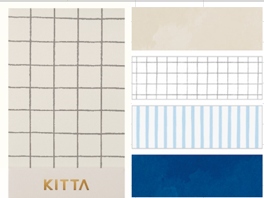 KITTA Portable Washi Decorative Tape - Basic - Line