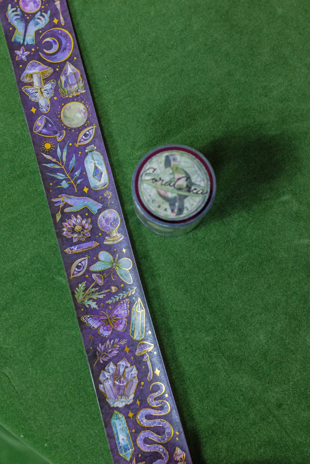 CoraCreaCrafts Magical Night Foil Washi Tape