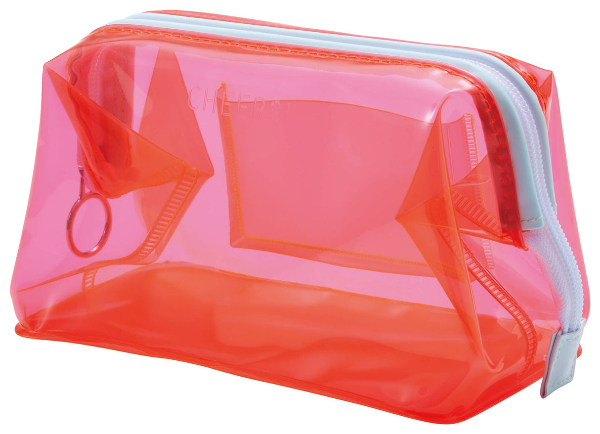 CHEERS! POP Color Clear Wired Pouch