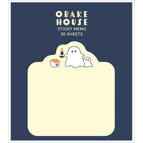 EL COMMUN Ghost Die-Cut Sticky Notes - Silent
