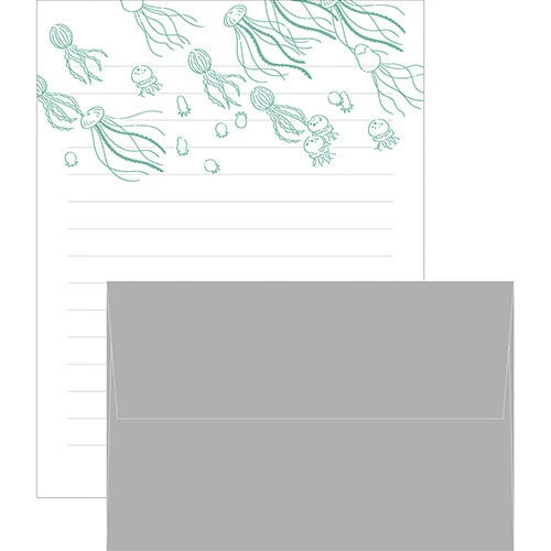 EL COMMUN Ah La La Letter Set - Jellyfish