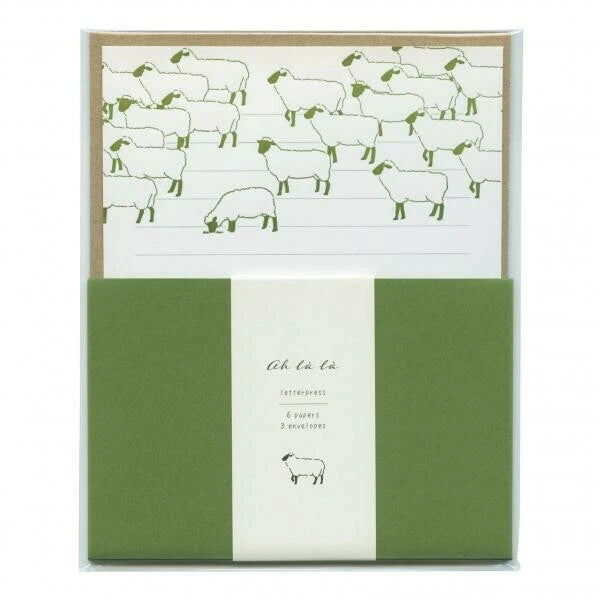 EL COMMUN Ah La La Letter Set - Sheep