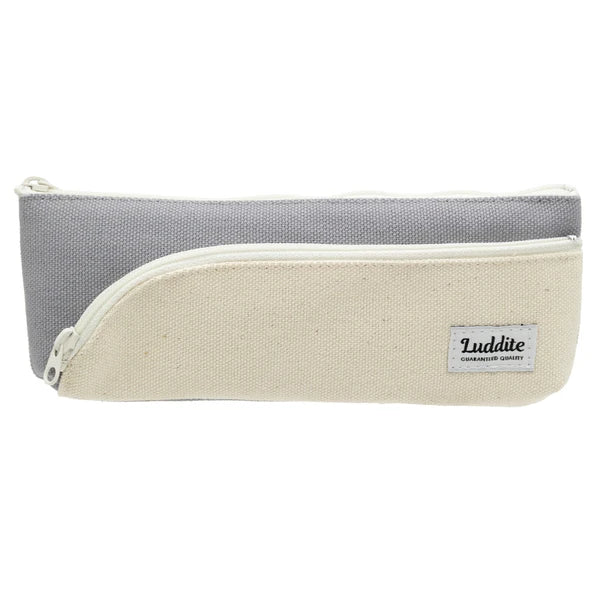 LUDDITE Two Tone Slim Pen Case