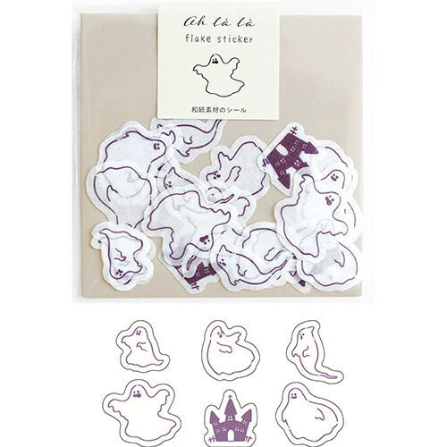 EL COMMUN Ah La La Flake Stickers - Ghosts