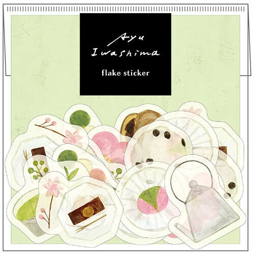 EL COMMUN Ayu Iwashima Flake Stickers - Wagashi