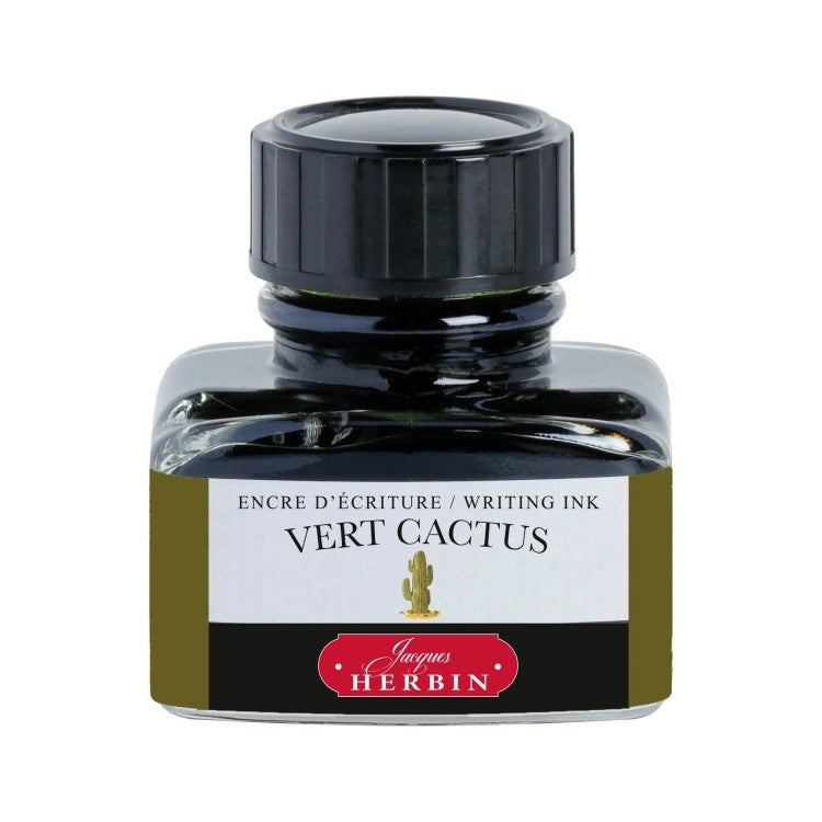 Jacques Herbin Vert Cactus - 30ml Bottled Ink