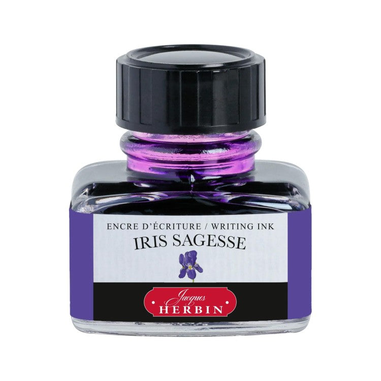 Jacques Herbin Iris Sagesse - 30ml Bottled Ink