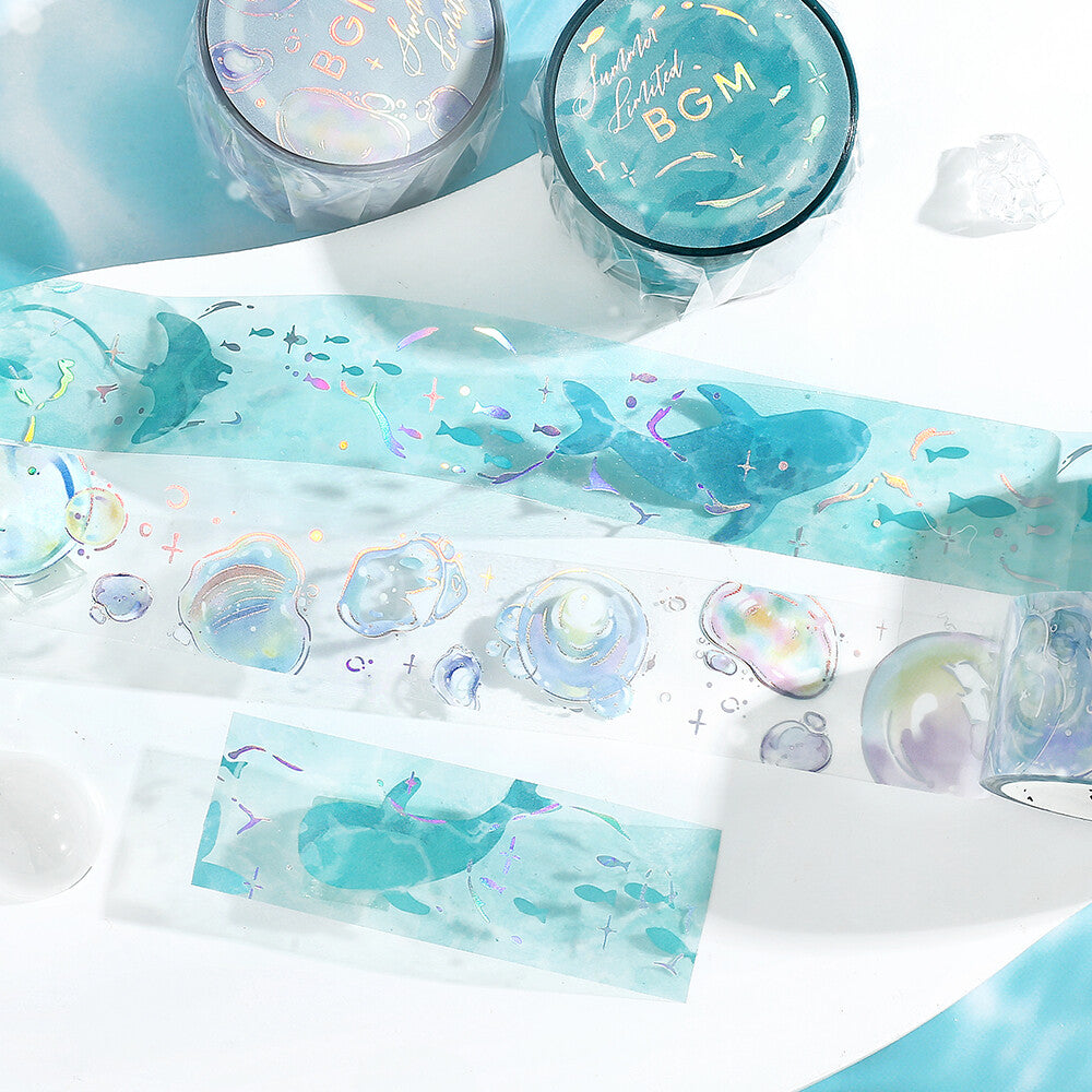 BGM Washi Tape - Summer Limited - Light Bubbles (Limited Edition)