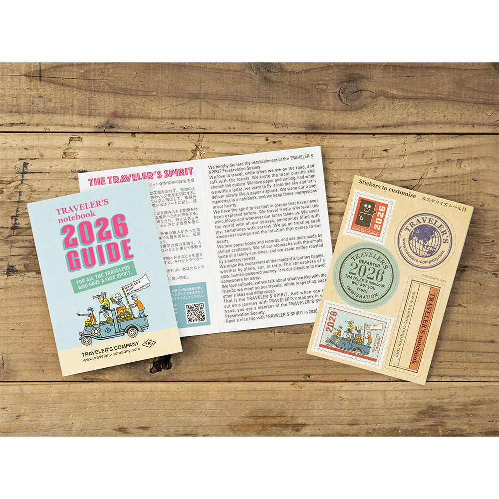 Traveler's Monthly Diary - Passport Size