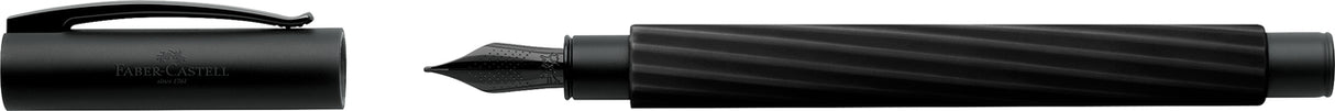 Faber-Castell Ambition Italic Fountain Pen - Obsidian