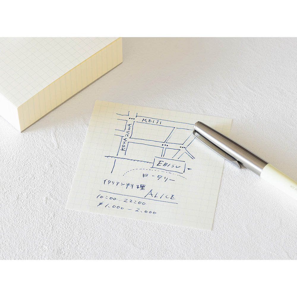 Midori MD Block Memo Pad - Grid